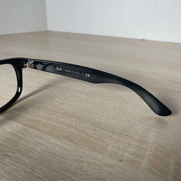 Ray-Ban RB2132 New Wayfarer 901 Sunglasses Black FRAME ONLY 55-18 Italy - Picture 6 of 9